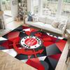 FC St. Pauli Football Design Crystal Velvet Carpet Cozy Non?Slip Printed Rug For Bedroom Living Room Entrance