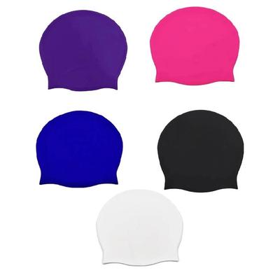 Oversized Swimming Cap for Women Men Waterproof Elastic Silicone Swim Cap For Indoor And Outdoor Swimming Surfing