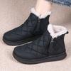 Snow Boots 2025 Winter New Fleece Thickened Women's Cotton Shoes Warm and Non-slip Cotton Boots