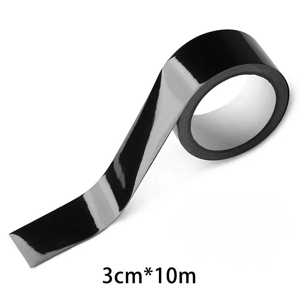 Película para Coche Kit de Vinilo de Alto Brillo Para Black Out Eliminación de Cromados Para Moldura de Ventana Película Automotriz Cinta Antiarañazos Pegatinas Impermeables