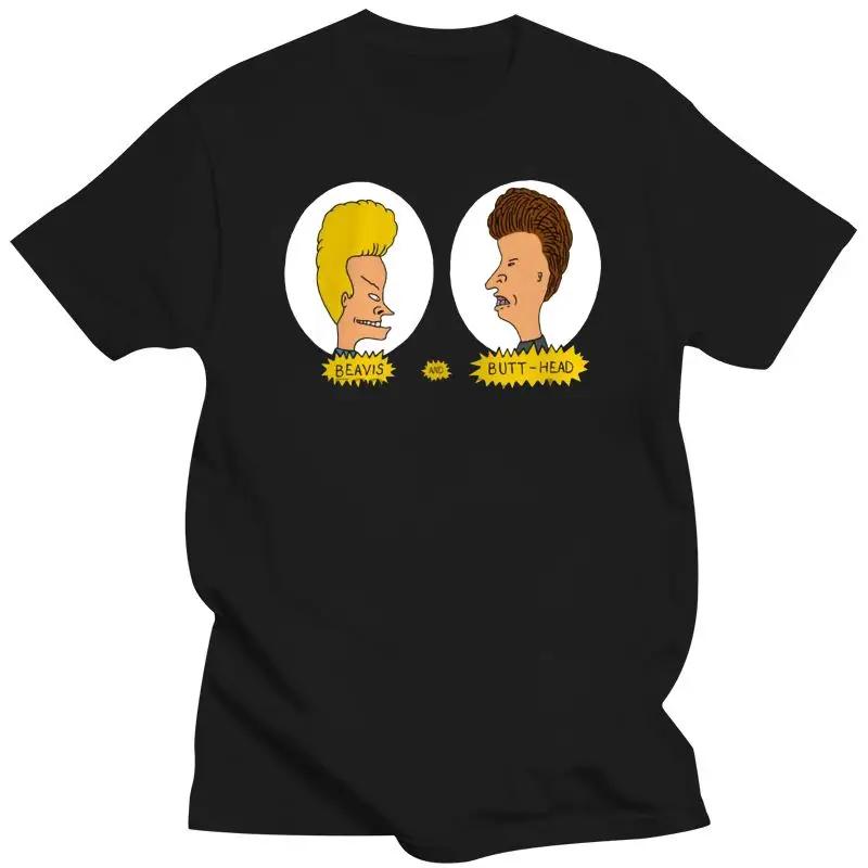 New and ButtHead Hard Rock Party Short Sleeve Beavis Mens Black TShirt