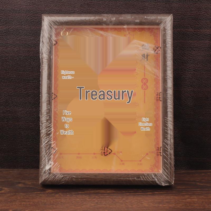 Gold Sand Alloy Ingot Basin Ornament for Wealth Attraction & Home Gifts