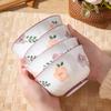 Starry Sky Ceramic Rice Bowl Set