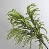 Artificial Norfolk Pine Branch Christmas Ornament with Soft Glue Hand-Rolled Pine Needles In Green