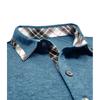 Summer Men's Short Sleeved Lapel T-shirt Top