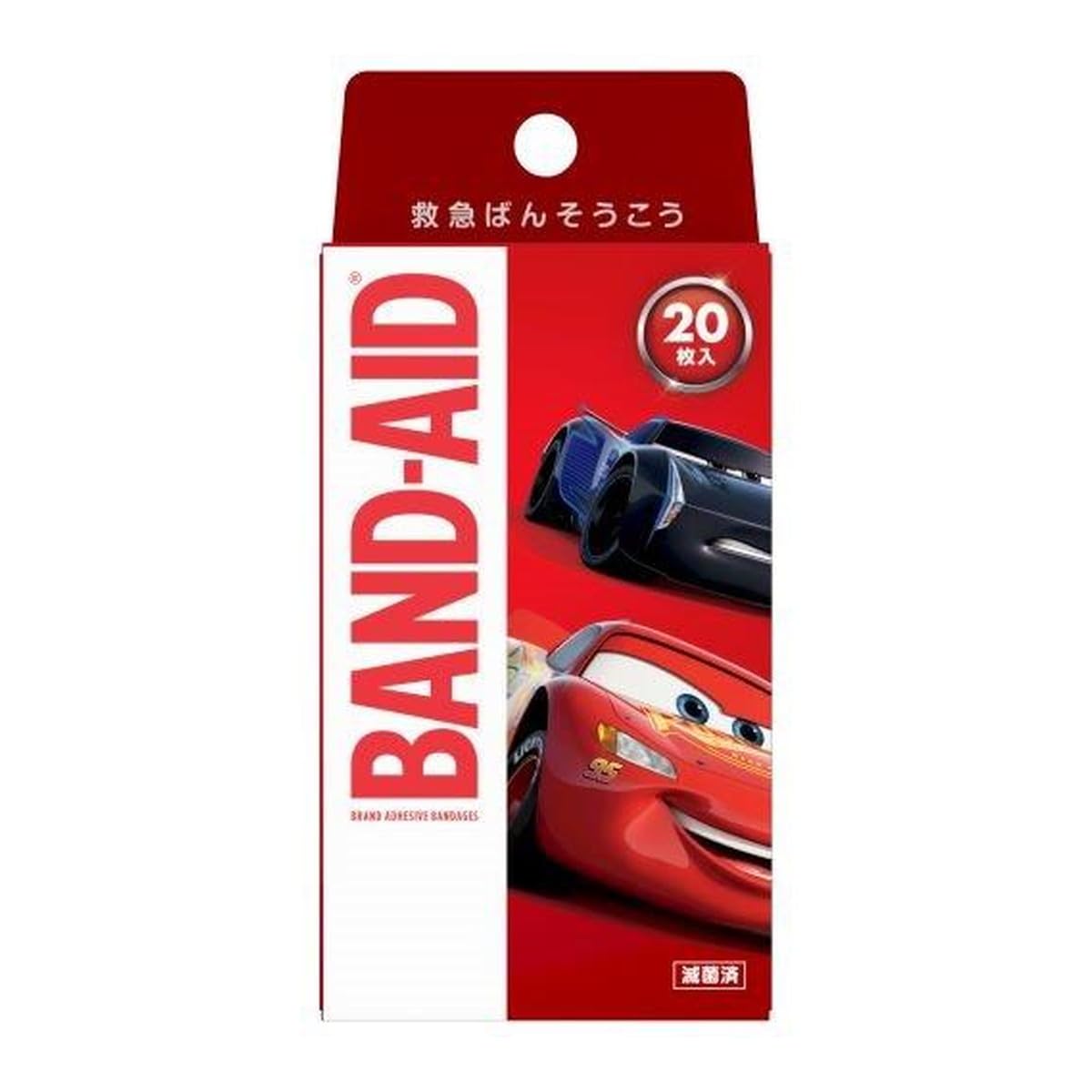 BAND-AID Character Cars 20 pieces adhesive bandages