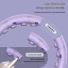 Weighted Fitness Hula Hoop for Men and Women - Tones Abdomen, Shapes Waist, Reduces Fat, and Provides Massage.