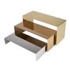 U Shape Stainless Steel Display Riser Stand, Shop Jewelry Bag Display Shelf For Dessert Cupcake Shoes Action Figure Display