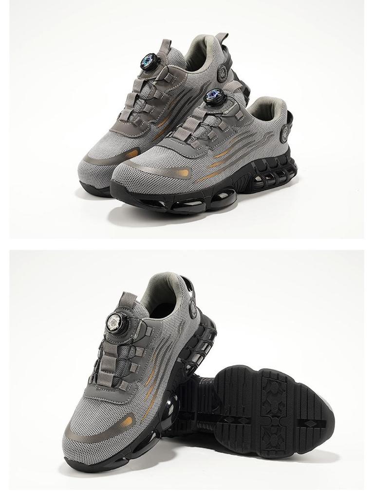Men's Puncture-Resistant Fly-Knit Safety Work Shoes
