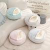 Half-sealed Shell Pet Litter Plush To Keep Warm In All Seasons