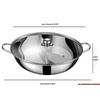 Portable Gas Stove & Dual-Flavor Hotpot Set