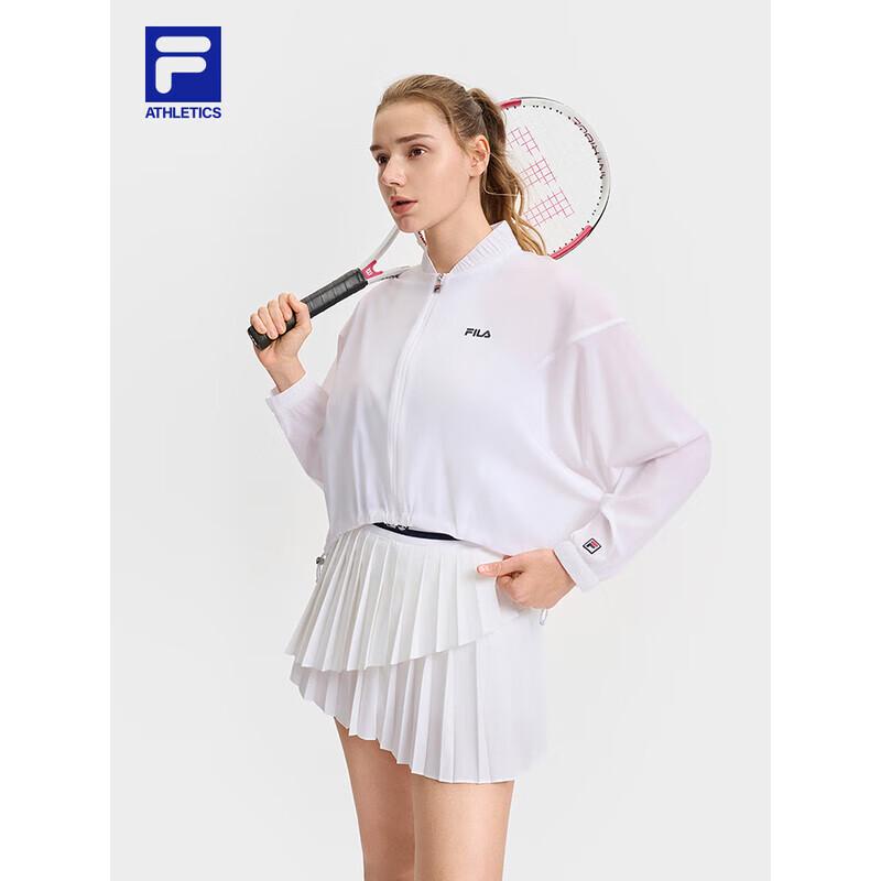 FILA Women s Loose-Fit V-Neck Sun Protection Tennis Jacket XXL