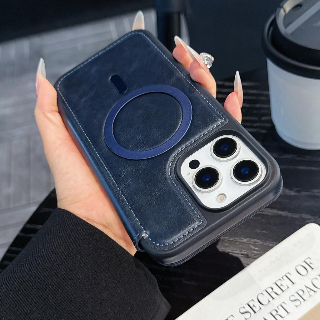 Nowe etui na telefon z wkładaną kartą dla IPhone 16e dla Apple 15 Promax Shield Magnetyczny składany skórzany pokrowiec