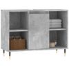 VidaXL Bathroom Cabinet Concrete Grey 80x33x60cm Engineered Wood 831624