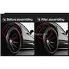 Modification Accessories 10mm PCD 5x100 &5x112 CB 57.1 Car Wheel spacer adapter for VW Golf/Bora/Polo/Jetta with 10pcs lug bolts