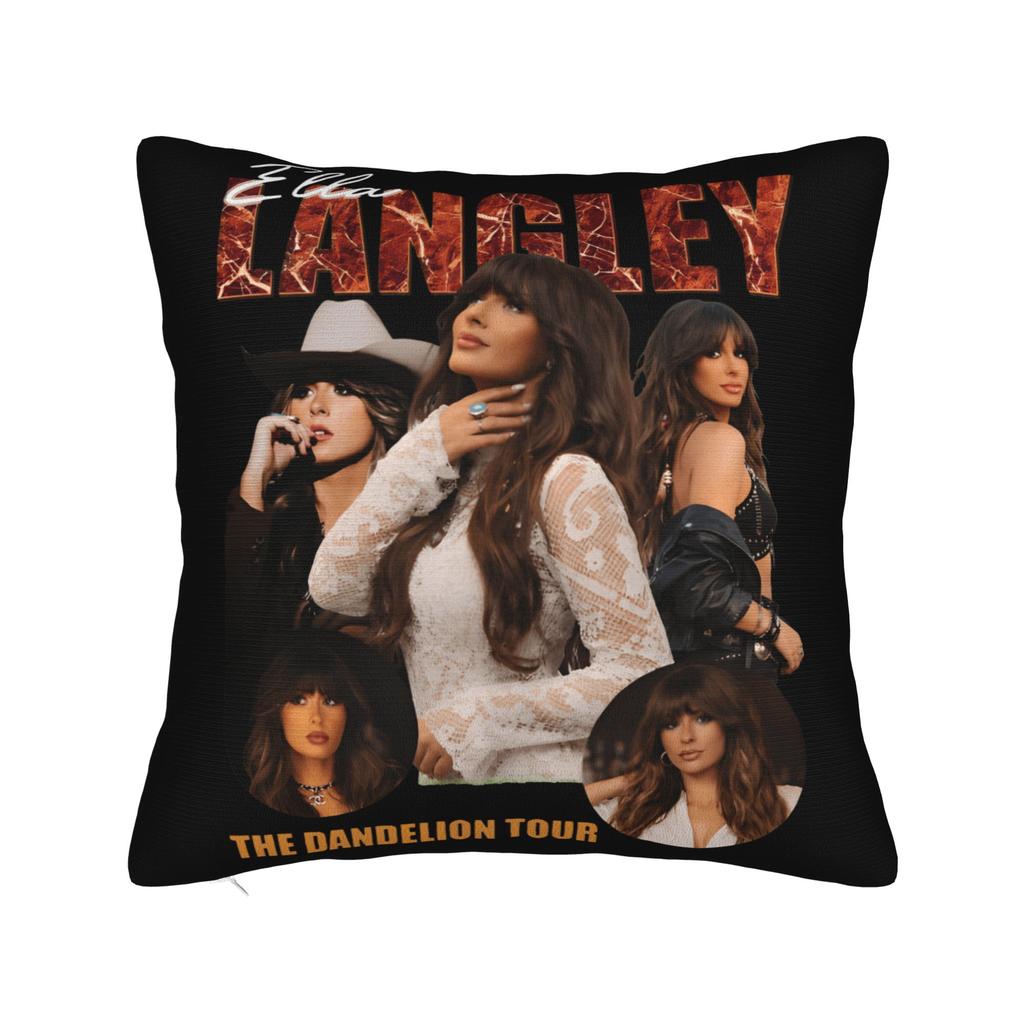 Ella Langley wpap pop art Pillowcases Novelty Pillow Case For Sofa Bedroom Home Decor Comfy Pillow Cover