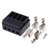 Electric Bike Battery Box Base Connector Battery Box Connection Base Spring-Plug Replacement Plastic Ebike Accessories