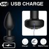 Anal Plug Vibrator for Men Butt Plug Portable Massager Wireless Remote Control Dildo Vibration Sex Toys for Male Adult Toys
