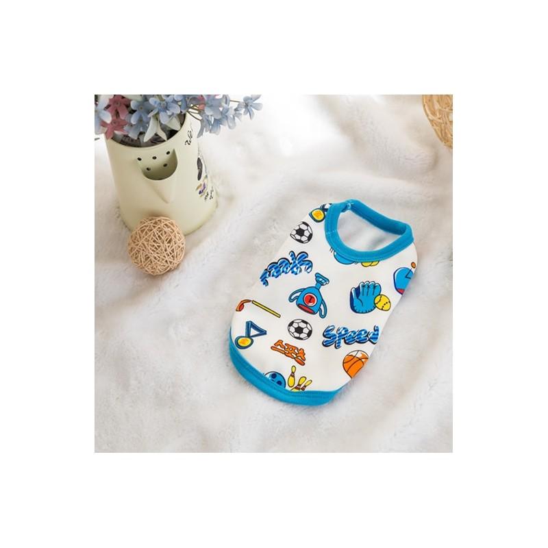 Macaron Crossbody Vest For Small Dogs Cute Spring Summer Pet Clothes**