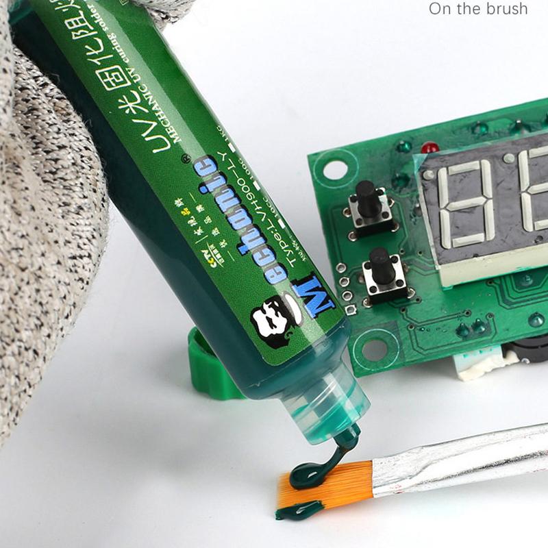 6 Colors Oil UV Photosensitive Solder Mask Ink BGA PCB Motherboard Paint Prevent Corrosive Arcing