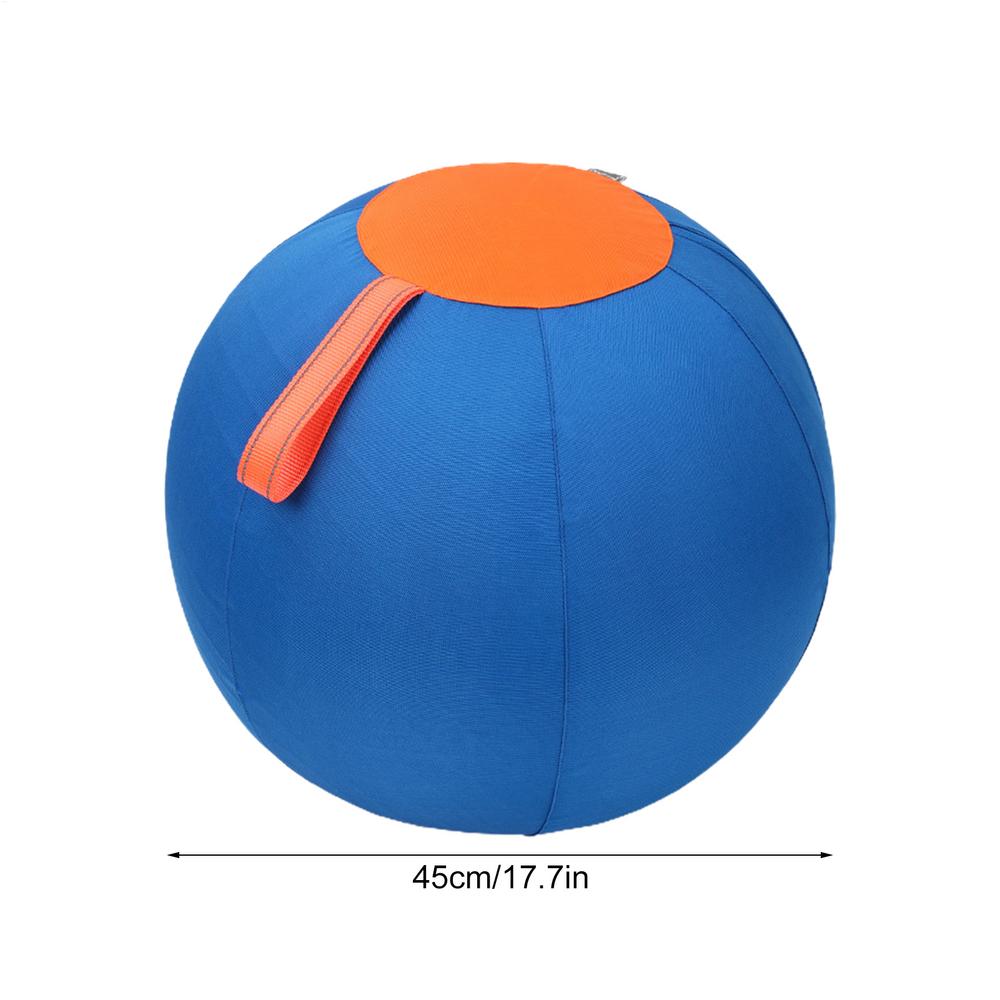 

Outdoor Dog Toy Inflatable Big Ball Interactive Games Balls Pet Golden Relieve Fretful Boredom Country Dog Training Ball синий