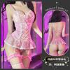 Erotic underwear sexy sweet and spicy dream royal girl pure desire sweet strap bow abstinence set