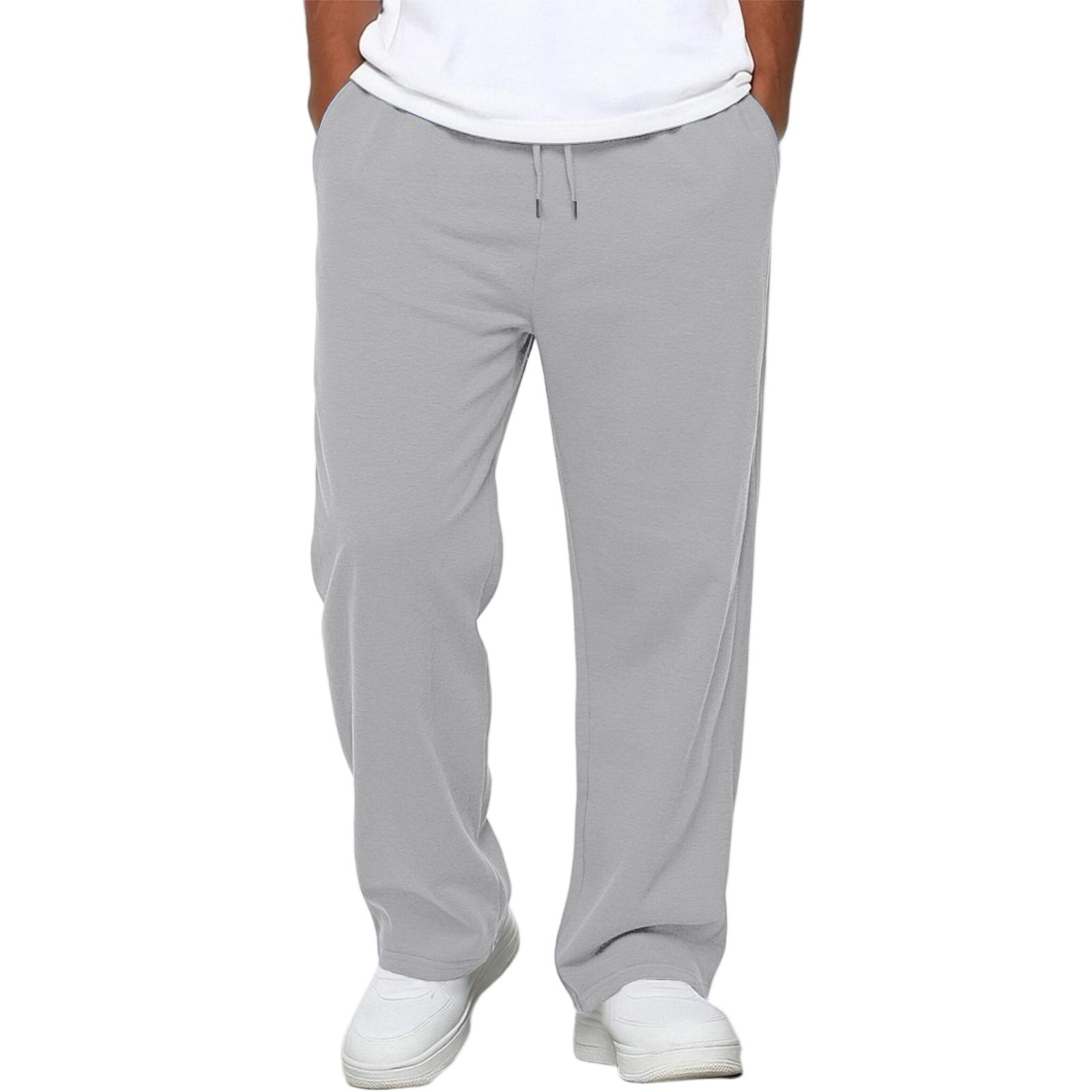 Мужские мешковатые спортивные штаны широкие спортивные штаны с карманами XXL