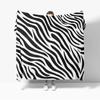 Coperta in Flanella con Fantasia a Strisce di Zebra 3D Calda Morbida Piumone Coperte da Divano Decorazione Camera da Letto