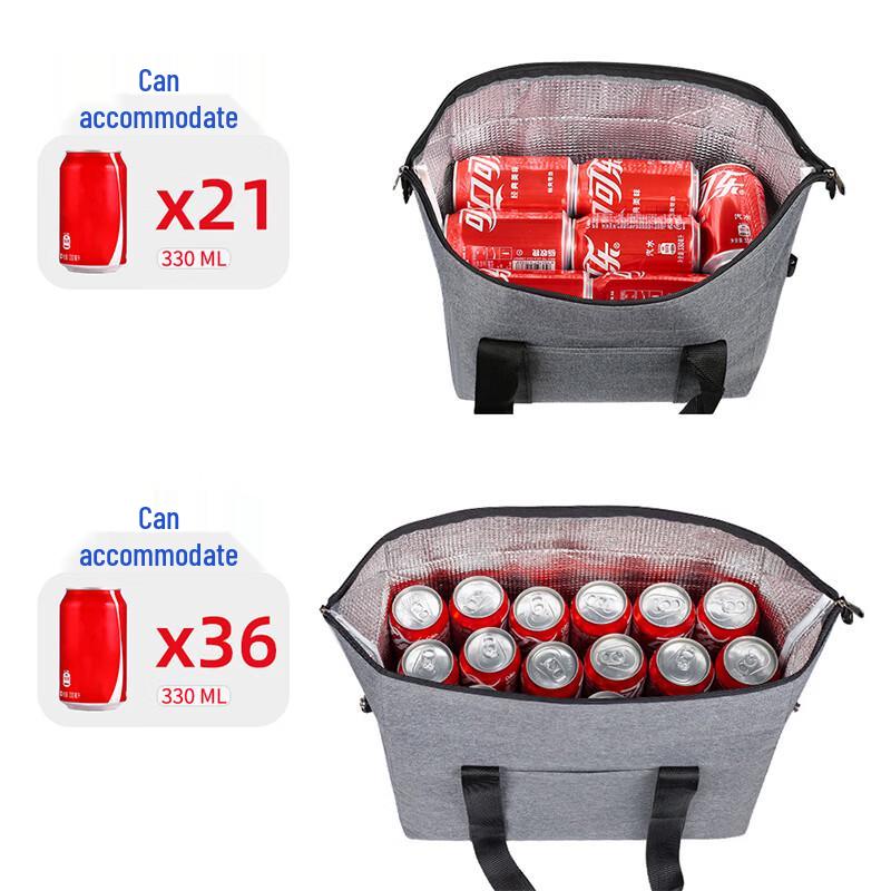 Folding Insulated Picnic Cooler Bag