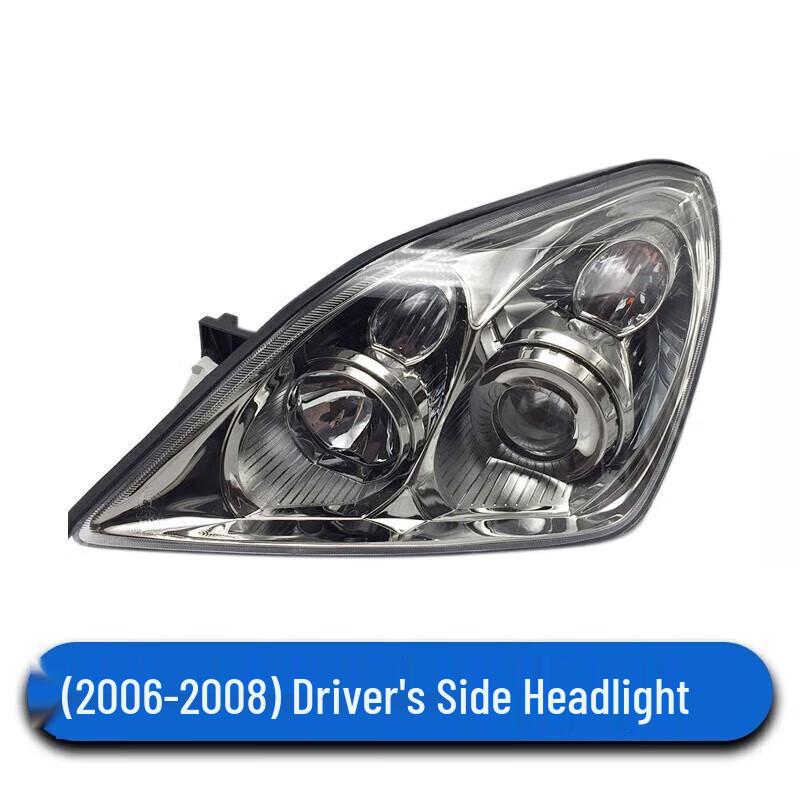 Compatible Headlight Assembly for 2005-2008 Buick Regal Models Single Piece