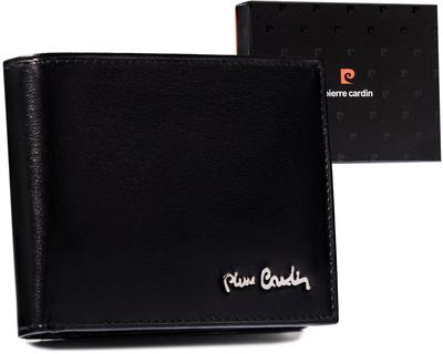 Classic, Elegant Men's Wallet Made of Natural Leather - Pierre Cardin