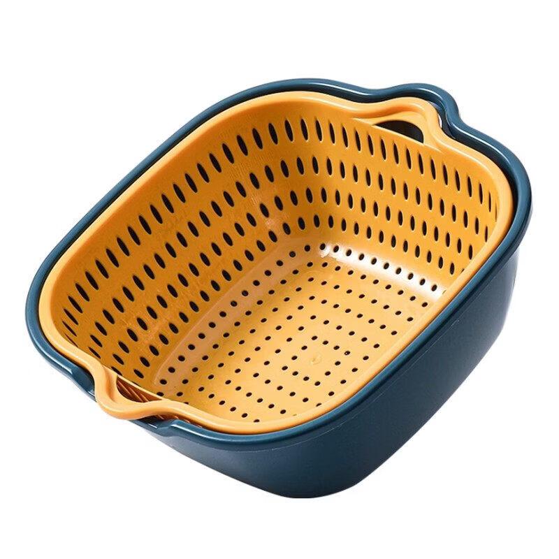 Double-Layer Drain Basket