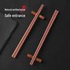 Natural Red Sandalwood Chopsticks: Unlacquered, Unwaxed, Anti-Mildew, Anti-Slip, Solid Wood for Kitchen Use.