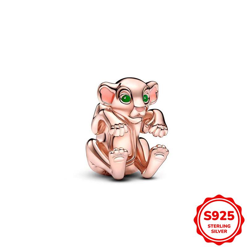 Charms Silver 925 Stitch Bead Fits 3mm Bracelet Bangle Necklace For Women Pendant Luxury DIY Jewelry Making Gift