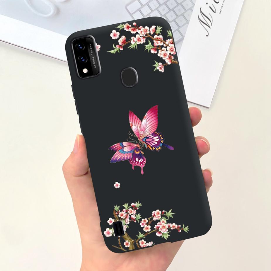 For ZTE Blade A51 Case BladeA71 Cute Astronauts Cartoon Cover Soft TPU Phone Case For ZTE Blade A71 A7030 BladeA51 Fundas Bumper