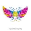 Children's Day First Birthday Bee Rocket Balloon Angel Ornament & Butterfly Wings Outdoor Photography Decoration