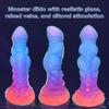 Liquid Silicone Anal Plug with Flexible Base & Strap Handle – Soft, Stretchy Beginner to Advanced Anal Toy for Men and Women
