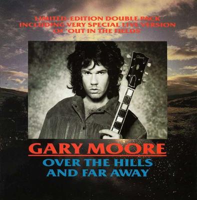 7palcová deska GARY MOORE - Over The Hills And Far Away TEND134 10 Records 1986 UK Rock Použitá