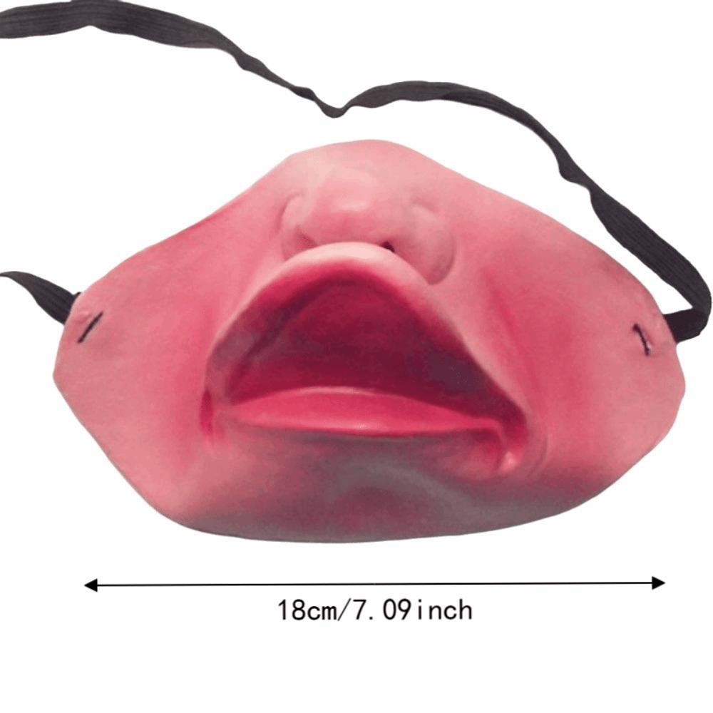 Anti-Bite Smiling Teeth Pet Muzzle Anti-Scavenge Grinning Dog Mask  Dog Cross Dressing