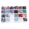 Stone Beads Gemstone Beads Kit Crushed Chunked Crystal Pieces Loose Beads