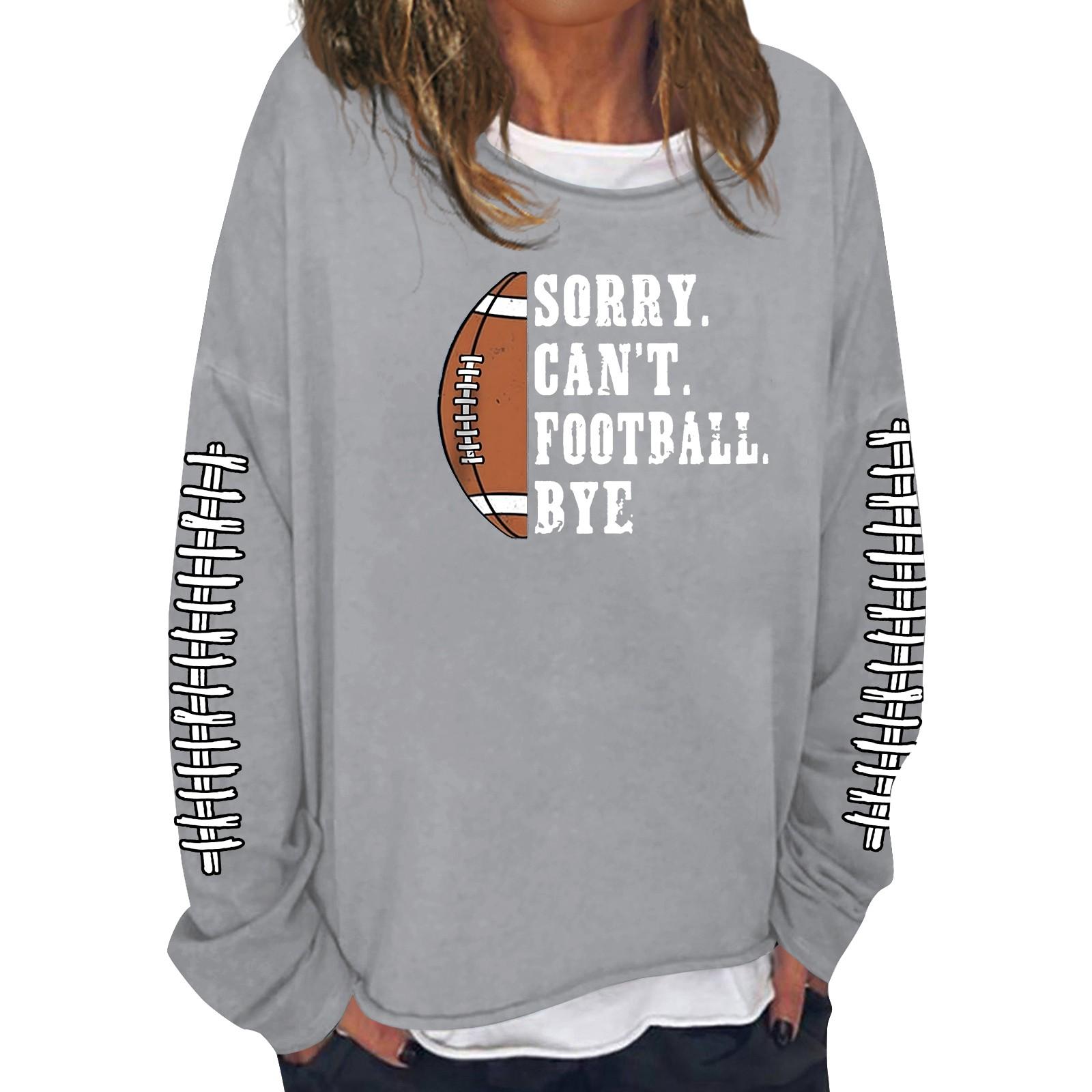 

Женская модная повседневная толстовка с длинным рукавом и круглым вырезом с принтом XL