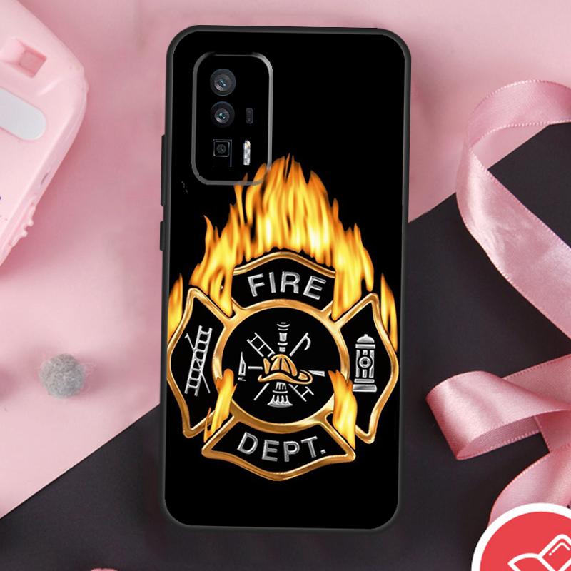 

Firefighter Fire Fireman Case For Xiaomi 14 Ultra Mi 15 13 11T 12T 13T 14T Pro POCO X7 Pro X3 X5 X6 F5 F6 F7 Cover POCO F6 Pro