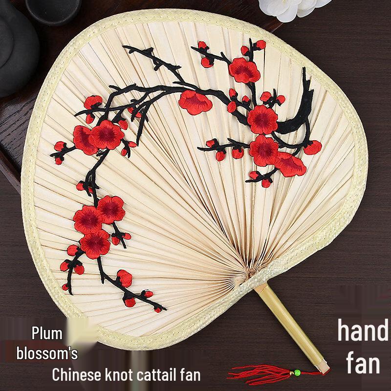 LIEI Винтажный Большой Веер