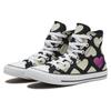 Converse Chuck Taylor All Star Hi Trendy Comfort Non-Slip Abrasion Resistant Lightweight High-Top Espadrilles Women's Black