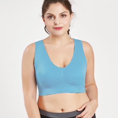 Große Größe Stoßfester Sport-Unterwäsche-BH Sport-BH Schöner Rücken Yoga Sport-Tanktop-BH