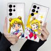 Anime Sailor Moon Phone Cover Case for Samsung Galaxy S26 S20 Plus S24 S22 FE S25 Edge S21 Note 20 Ultra 10 S23 Ultra