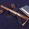 Bamboo Teaching Ruler for Women with Di Zi Gui Persuasion and Famous Articles