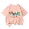 Potdemiel Summer New Pikachu Print Children's  T-Shirt, Boys and Girls, Comfortable and Breathable Children's T-Shirt