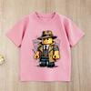 2026 Neues Roblox Grafik T-Shirt Für Kinder Bunter Skateboard-Print Unisex Baumwolle Kurzarm-T-Shirt Jungen Mädchen Lässiges Oberteil