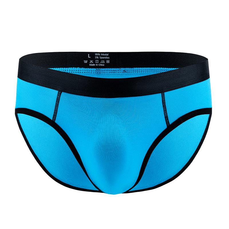 

SGS Мужское сексуальное нижнее белье с низкой посадкой, поддерживающим мешочком и независимым пространством L озеро синий